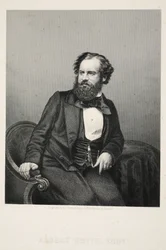 Albert Smith, Esq., utgitt ca. 1850 (gravering)
