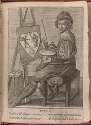 En kunstner, illustrasjon fra 