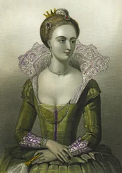 Anne av Danmark, dronningkonsort av James I av Storbritannia, 1856