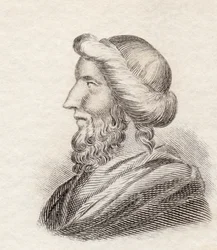 Archytas, fra «Crabbs historiske ordbok», publisert 1825 (trykt)