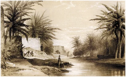 Basra, ca. 1834-37 (tegning)