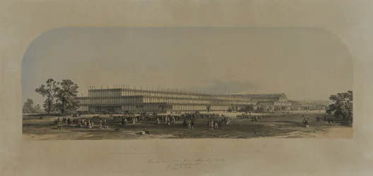 Bygning for den store utstillingen i London, 1851