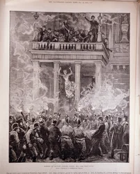 Burning of the Ring Theatre, Wien: How Some were Saved, fra 