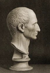 Byste av Gaius Germanicus Caesar (AD 12-41)