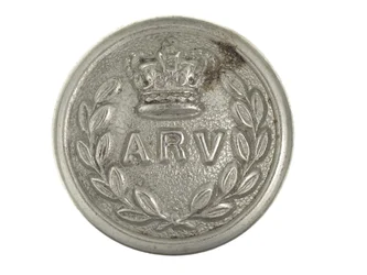 Button, Allahabad Frivillige Rifles, før 1901