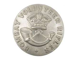 Button, Bombay Volunteer Rifles, før 1901