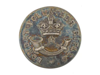 Button, Bombay Volunteer Rifles, før 1901