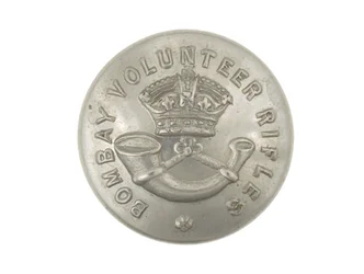 Button, Bombay Volunteer Rifles, før 1901
