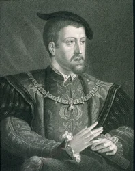 Charles V (1500-58) Den hellige romerske keiser og kongen av Spania, fra 