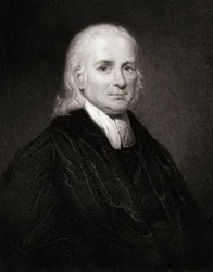 Christian Friedrich Schwartz (1726-96) fra Gallery of Portraits, utgitt i 1833