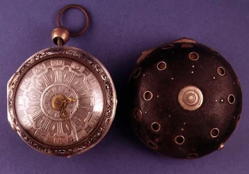 Bussklokke, med alarm og repeater, av Cabrier of London, ca. 1775