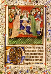 Kroningen av kong Edvard III den 1. februar 1327