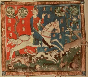 Cott Claud D II f.113 King John jakt, fra 