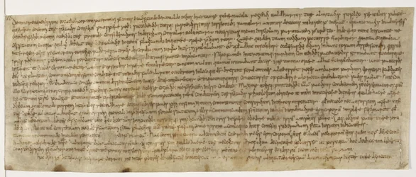 Cotton Augustus ii 18, Wealdhere-brev, c.704, tidligste brev lukket