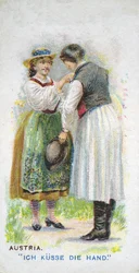 Vanlig hilsen i Østerrike, 1907