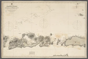 Østskjærgården, Lombok til Flores, inkludert Paternoster- og Postillon-øyene; fra ... Bataviske regjeringsundersøkelser. [Admiralty Chart], London