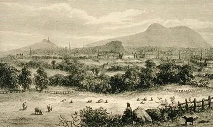 Edinburgh i ca. 1880, fra 