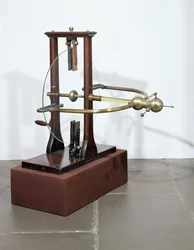 Elektrostatisk platemaskin, etter et design av Jan Ingenhousz (1730-99)