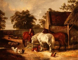 Gårdstun scene