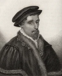 Henry Howard, jarl av Surrey, gravert av Rivers, fra 