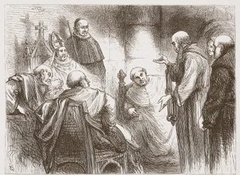 Illustrasjon fra The History of Protestantism av James Aitken Wylie (1808-1890), pub. 1878