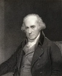 James Watt (1736-1819) fra Gallery of Portraits, utgitt i 1833