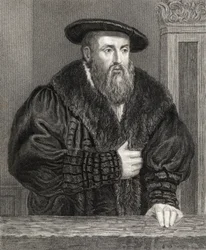 Johannes Kepler (1571-1630) fra Gallery of Portraits, utgitt i 1833
