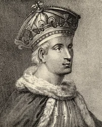 Kong Henry VI av England, illustrasjon fra 