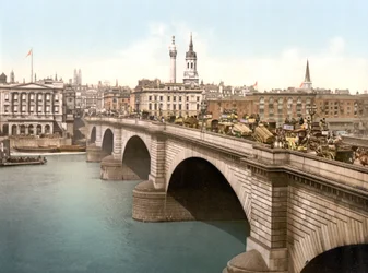 London Bridge (håndfarget bilde)