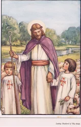 Loving Shepherd of your Sheep, illustrasjon fra The Children