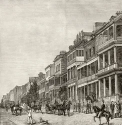 Macquarie Street, Sydney, ca. 1880, fra 
