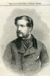 Major Charles Nasmyth (1825-61) fra The illustrated London News 13. juli 1861