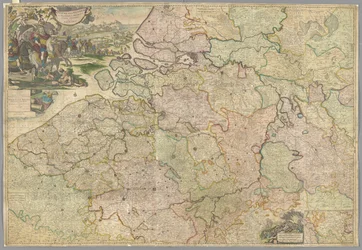 Kart over Belgia