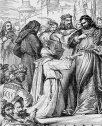 Measure for Measure - Illustration in “” Works complete by William Shakespeare”” 1866 - The illustrations and general form of this edition are borrowed from Cassell