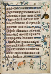 Ms Add. 42130, f.159 En mann på jakt, fra 