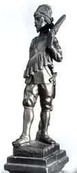 Musketer, 1638 (utskåret tre)
