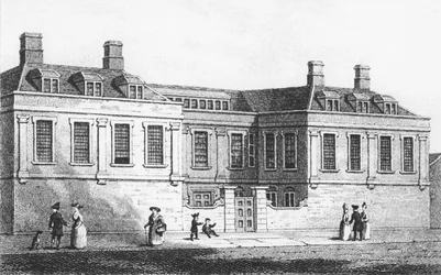 Newcastle House, ca. 1790 (gravering)