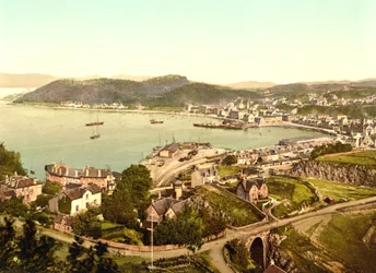 Oban (håndfarget bilde)