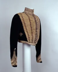 Offiserens kort frosket jakke, ca. 1854