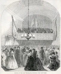 Åpning av Cork Temperance Institute, 1845