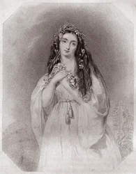 Ophelie (Ophelia) (Hamlet) in - “” Shakespeare Women
