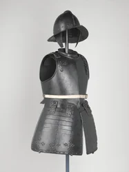 Pikemans brystplate, ca. 1630-40 (metall)