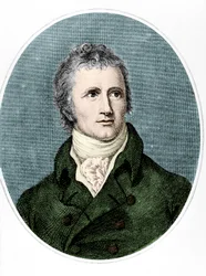 Portrett av Alexander MacKenzie (farget gravering)