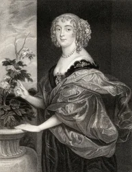 Portrett av Dorothy Sidney, grevinne av Sunderland, fra Lodges British Portraits, 1823