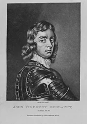 Portrett av John Viscount Mordaunt, fra 