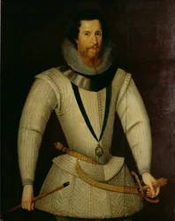 Portrett av Robert Devereux, jarl av Essex (1566-1601)