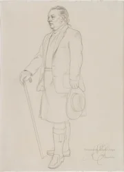 Portrett av Roderick Gradidge, ca. 1987