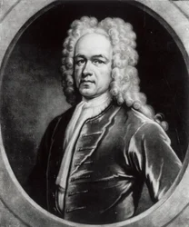 Portrett av Sir John Blunt (ca. 1665-1733) (bw-bilde)