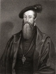 Portrett av Thomas Seymour, fra Lodges British Portraits, 1823