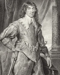 Portrett av William Hamilton, 2nd Duke of Hamilton (1616-51), fra 
